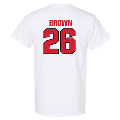 NC State - NCAA Football : Asaad Brown - T-Shirt