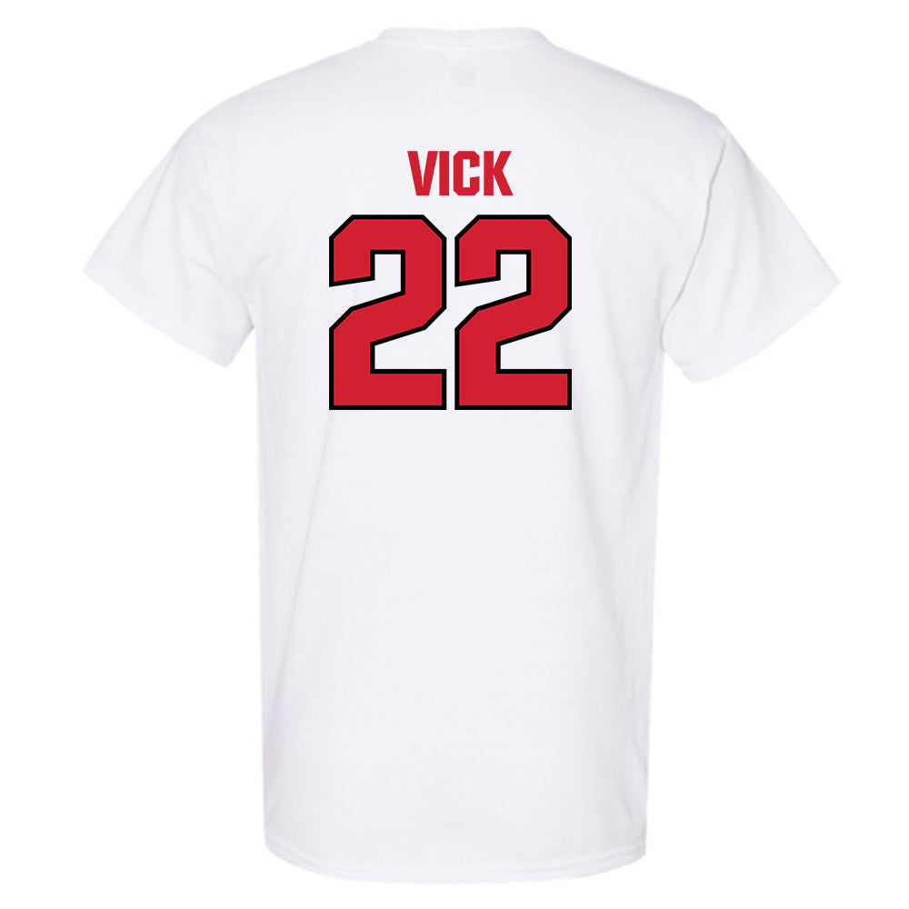 NC State - NCAA Football : Jackson Vick - Classic Shersey T-Shirt-1