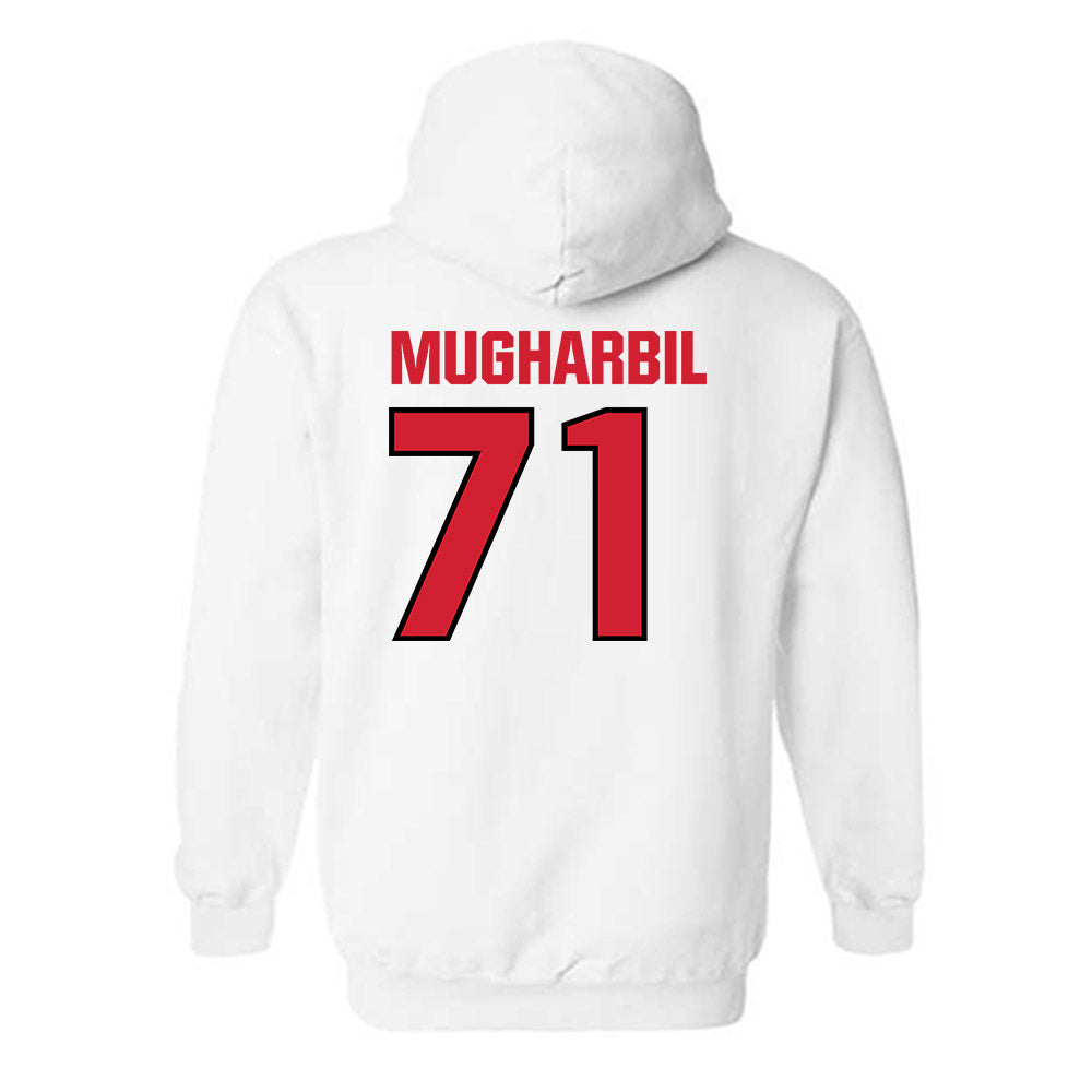 NC State - NCAA Football : Yousef Mugharbil - Classic Shersey Hooded Sweatshirt-1