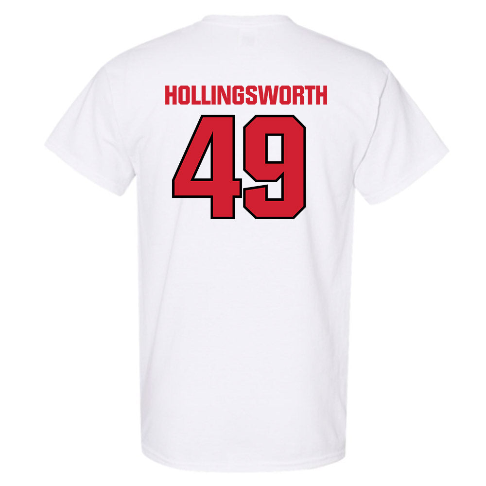 NC State - NCAA Football : Aiden Hollingsworth - T-Shirt