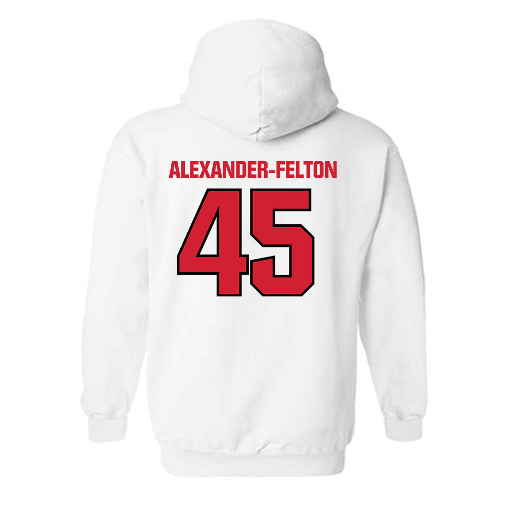 NC State - NCAA Football : Josh Alexander-Felton - Hooded Sweatshirt