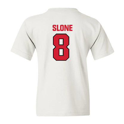 NC State - NCAA Football : Cian Slone - Classic Shersey Youth T-Shirt-1