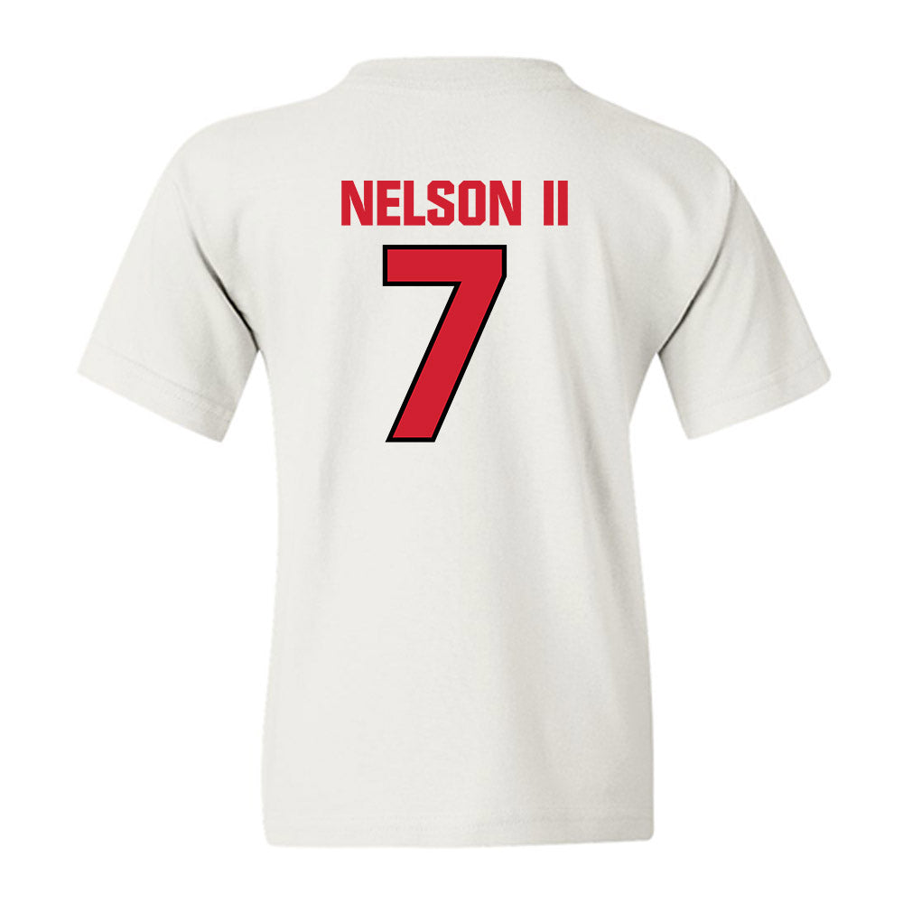 NC State - NCAA Football : Brian Nelson II - Classic Shersey Youth T-Shirt-1