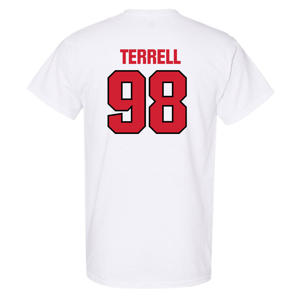 NC State - NCAA Football : Justin Terrell - Classic Shersey T-Shirt-1
