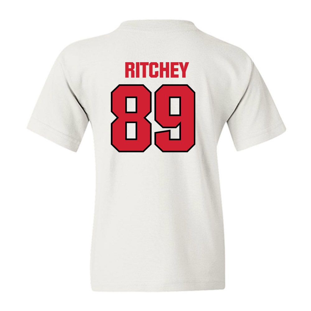 NC State - NCAA Football : Gus Ritchey - Classic Shersey Youth T-Shirt-1