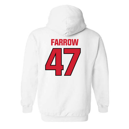 NC State - NCAA Football : Adrian Farrow - Classic Shersey Hooded Sweatshirt-1