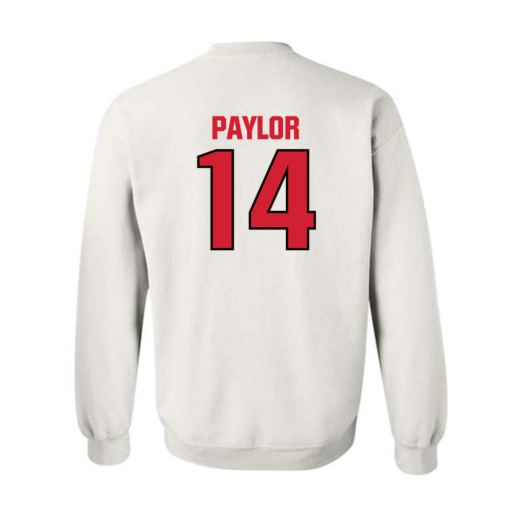 NC State - NCAA Football : Jonathan Paylor - Classic Shersey Crewneck Sweatshirt-1