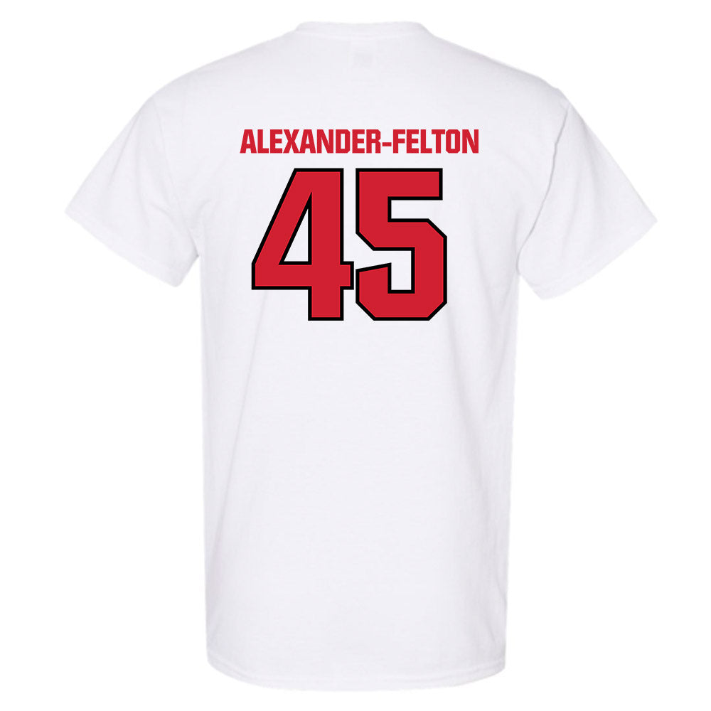 NC State - NCAA Football : Josh Alexander-Felton - Classic Shersey T-Shirt-1