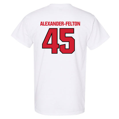 NC State - NCAA Football : Josh Alexander-Felton - Classic Shersey T-Shirt-1
