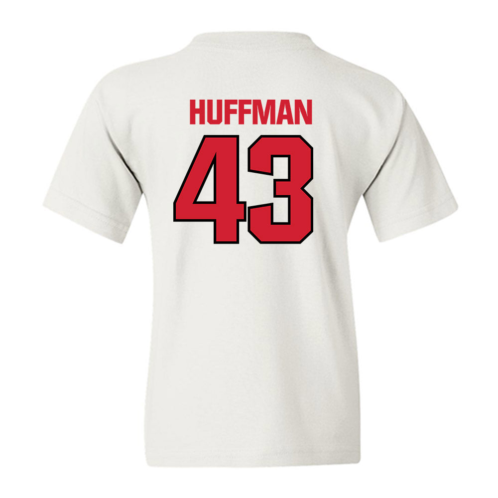 NC State - NCAA Football : Nathan Huffman - Classic Shersey Youth T-Shirt-1