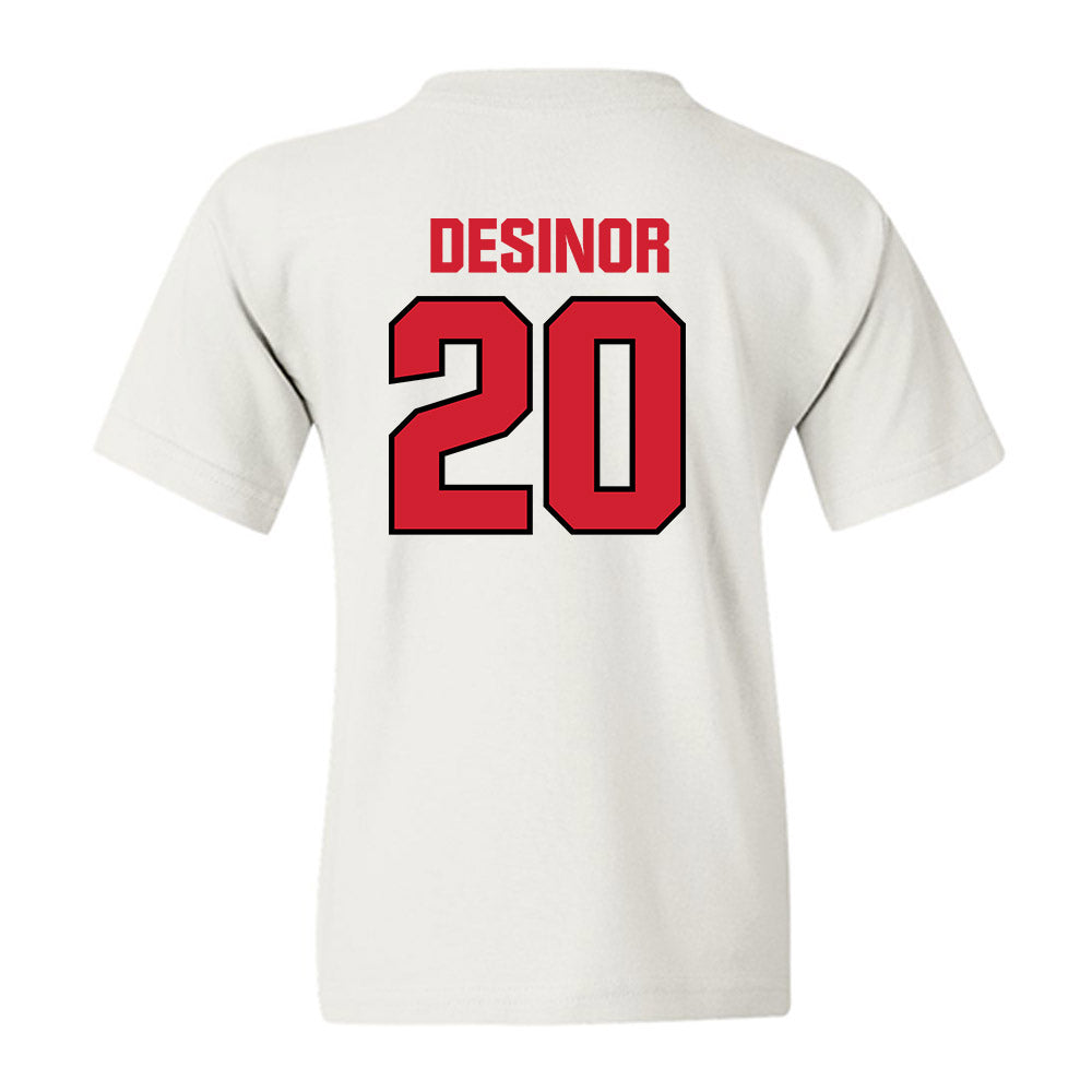NC State - NCAA Football : Deandre Desinor - Classic Shersey Youth T-Shirt-1