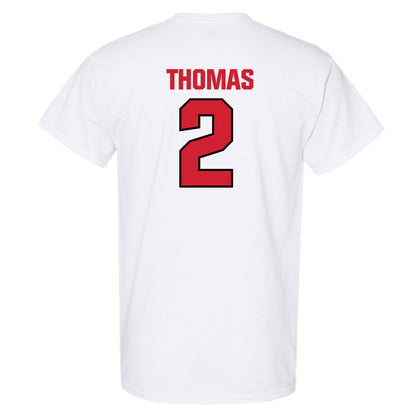 NC State - NCAA Football : Lex Thomas - Classic Shersey T-Shirt-1