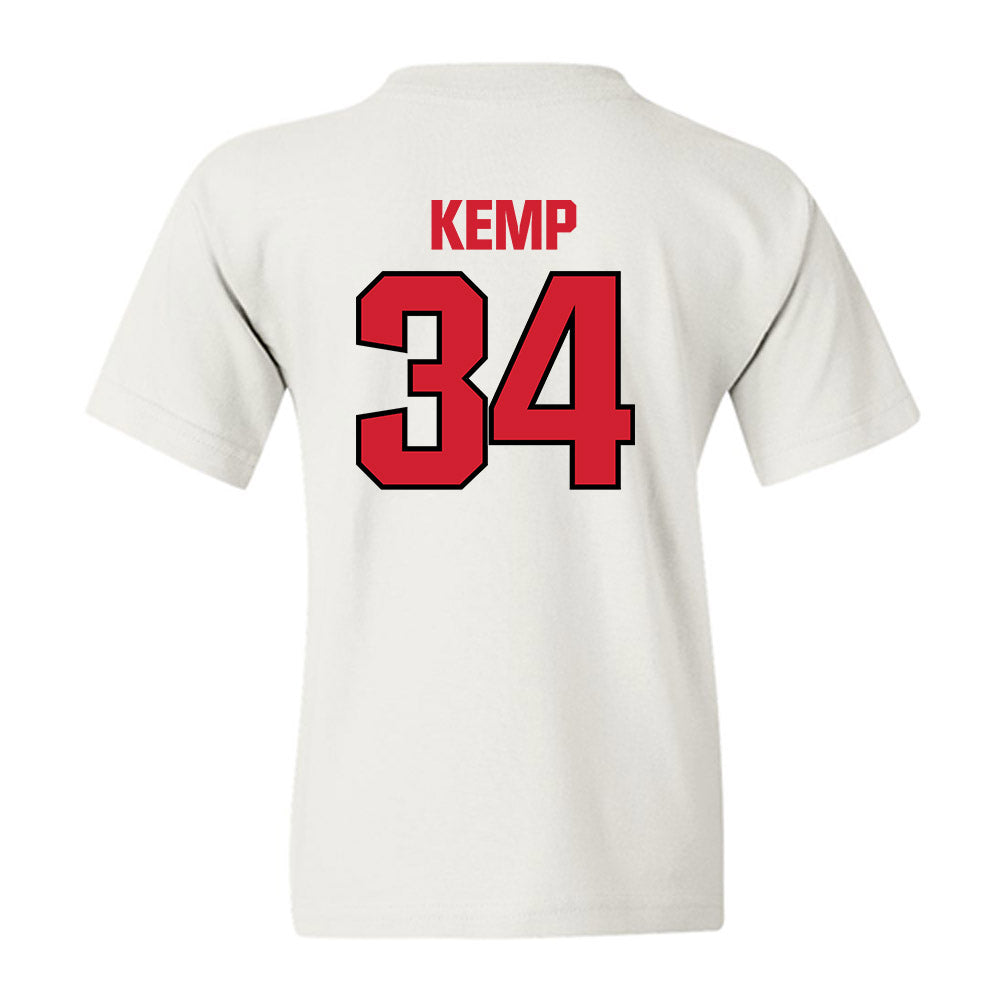 NC State - NCAA Football : Gerritt Kemp - Classic Shersey Youth T-Shirt-1
