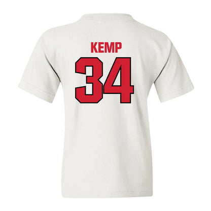 NC State - NCAA Football : Gerritt Kemp - Classic Shersey Youth T-Shirt-1