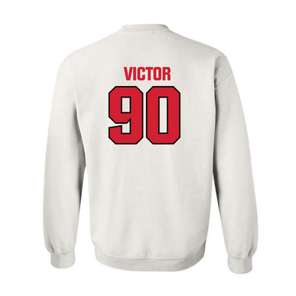 NC State - NCAA Football : Josiah Victor - Classic Shersey Crewneck Sweatshirt-1