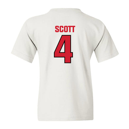 NC State - NCAA Football : Jayden Scott - Classic Shersey Youth T-Shirt-1