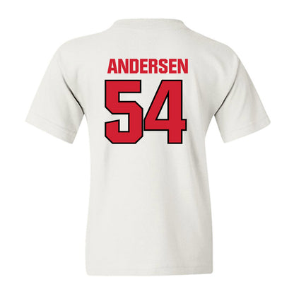NC State - NCAA Football : Teague Andersen - Classic Shersey Youth T-Shirt-1