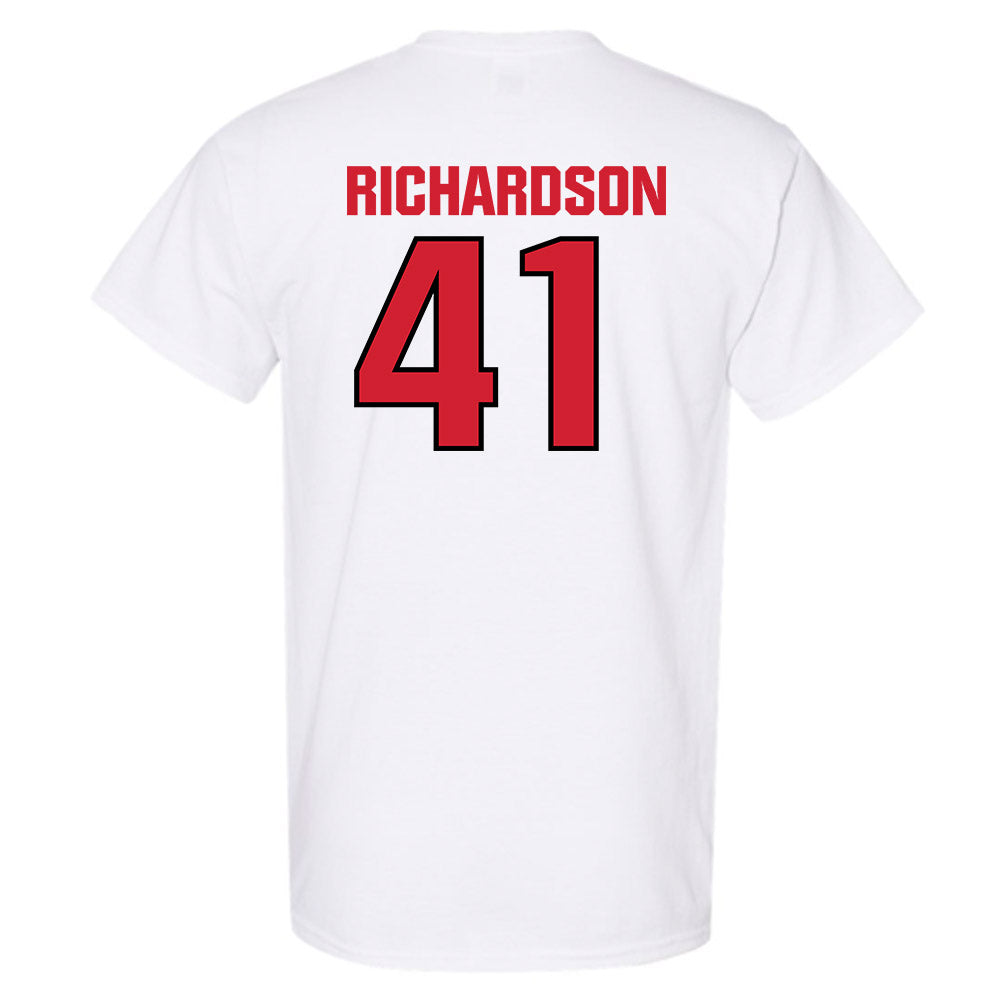 NC State - NCAA Football : AJ Richardson - Classic Shersey T-Shirt-1