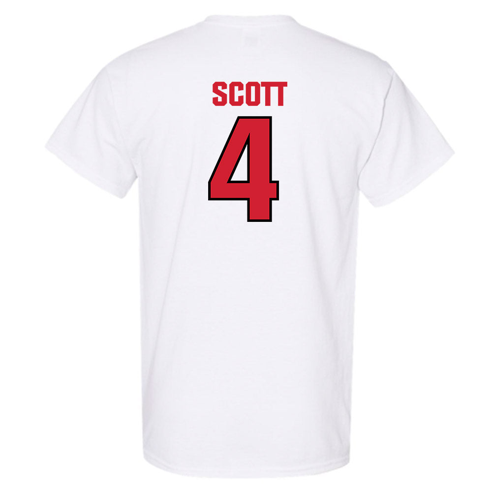NC State - NCAA Football : Duke Scott - Classic Shersey T-Shirt-1
