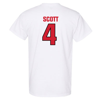 NC State - NCAA Football : Duke Scott - Classic Shersey T-Shirt-1