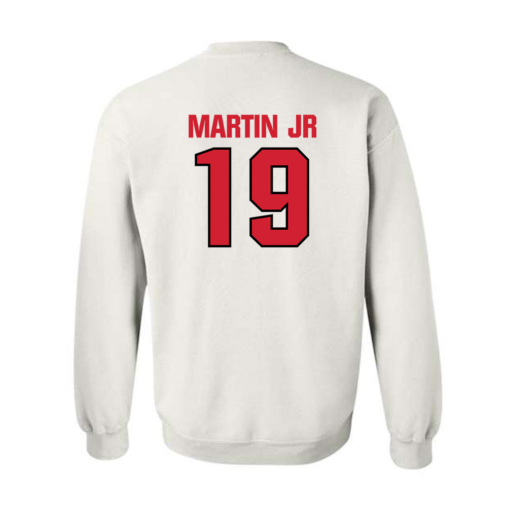 NC State - NCAA Football : KJ Martin Jr - Classic Shersey Crewneck Sweatshirt