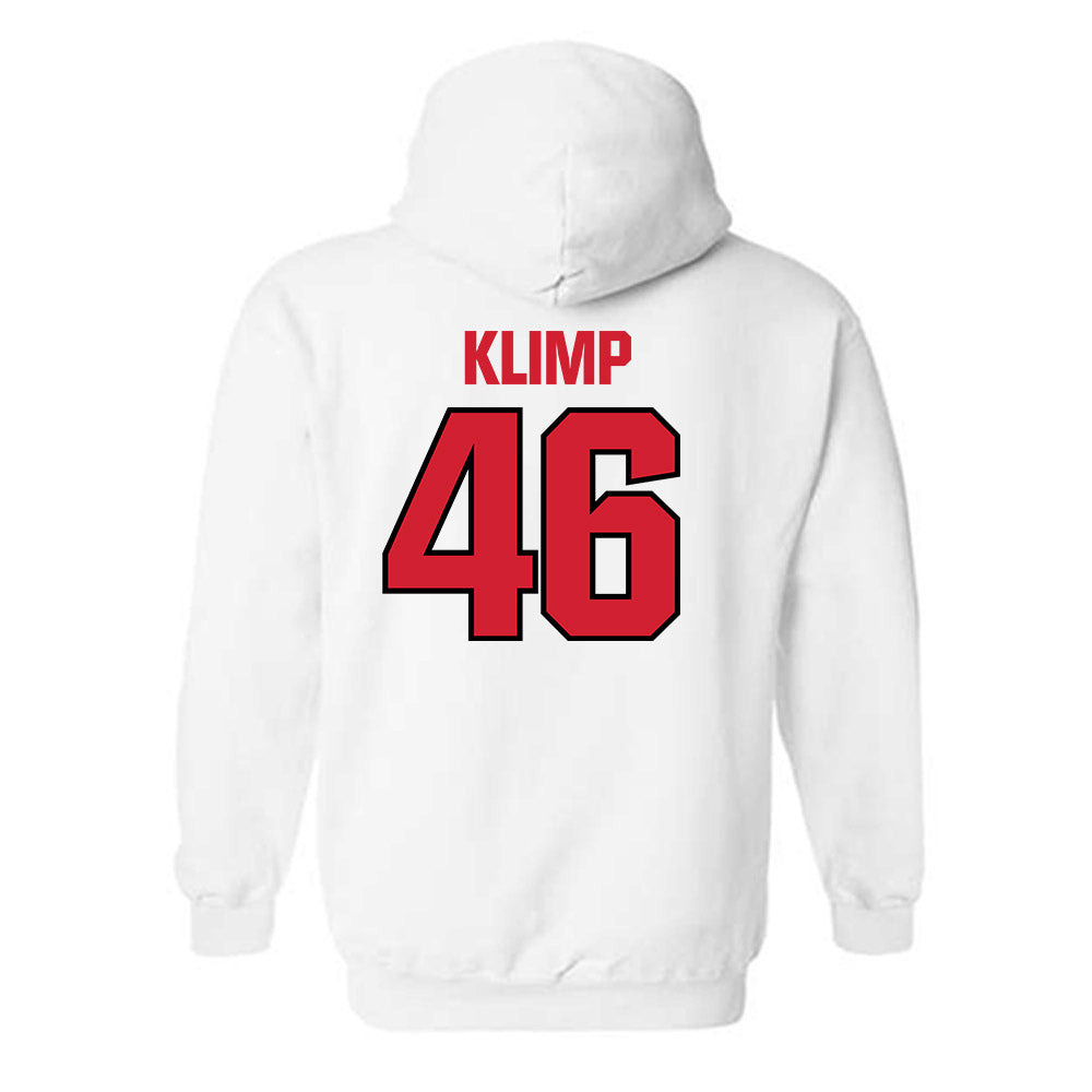 NC State - NCAA Football : Ryan Klimp - Classic Shersey Hooded Sweatshirt