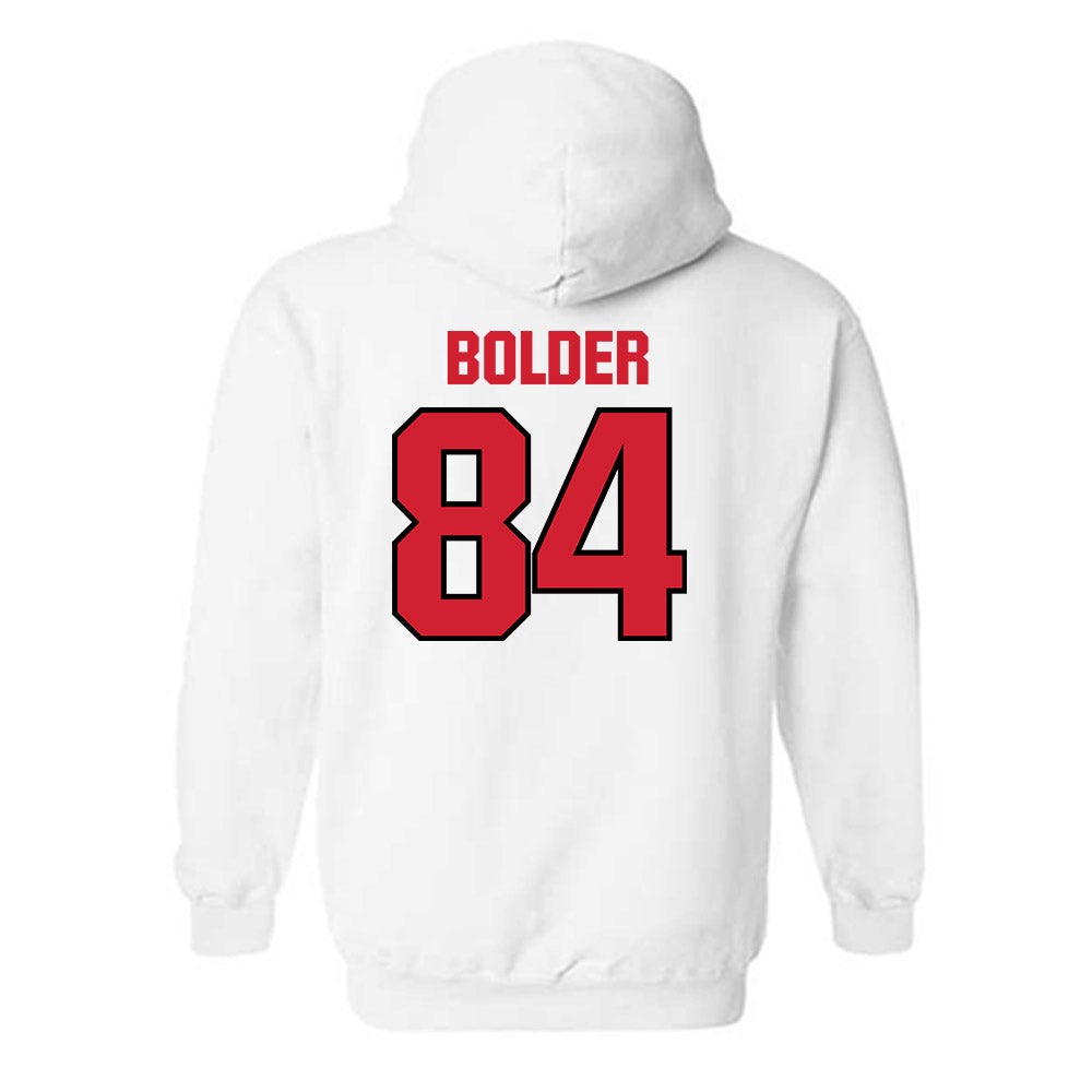 NC State - NCAA Football : Jerel Bolder - Classic Shersey Hooded Sweatshirt-1