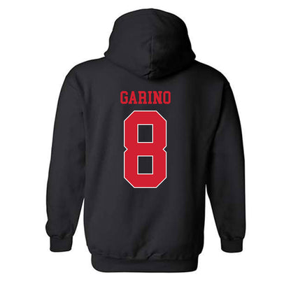 NC State - NCAA Baseball : Rydef Garino - Sports Shersey Hooded Sweatshirt-1