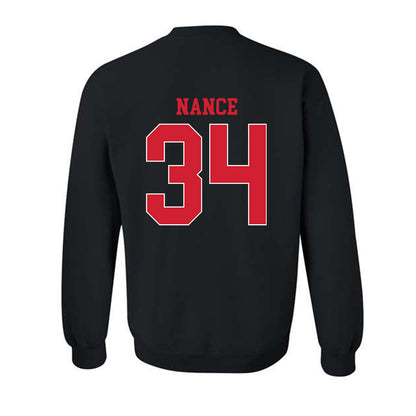 NC State - NCAA Baseball : Anderson Nance - Sports Shersey Crewneck Sweatshirt-1