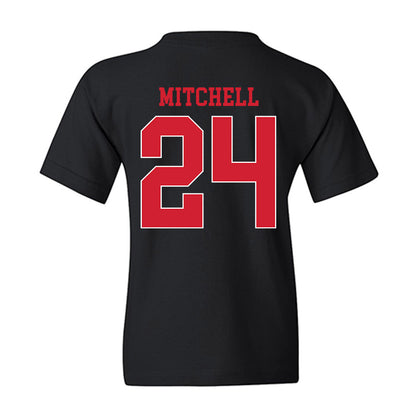 NC State - NCAA Baseball : Devin Mitchell - Sports Shersey Youth T-Shirt-1