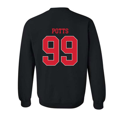 NC State - NCAA Baseball : Tristan Potts - Sports Shersey Crewneck Sweatshirt