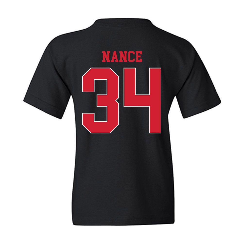 NC State - NCAA Baseball : Anderson Nance - Sports Shersey Youth T-Shirt-1