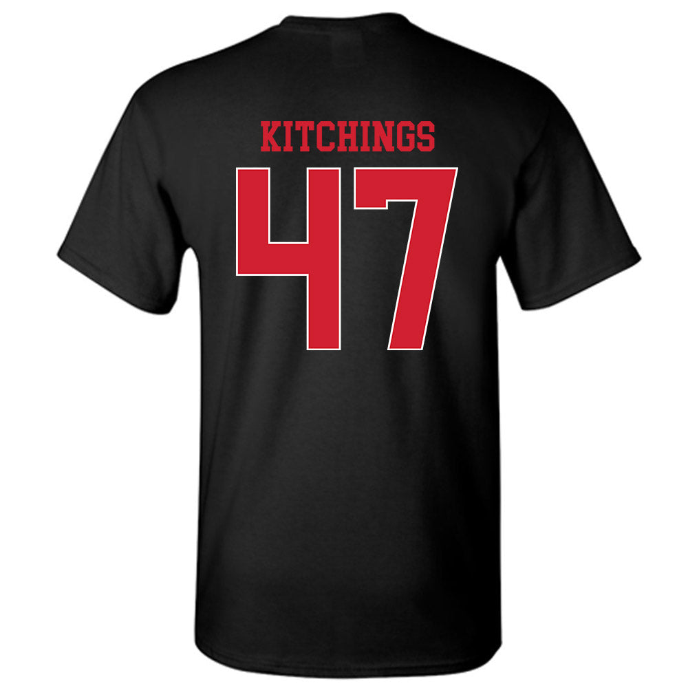 NC State - NCAA Baseball : Aiden Kitchings - Sports Shersey T-Shirt-1
