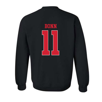 NC State - NCAA Baseball : Preston Bonn - Sports Shersey Crewneck Sweatshirt-1