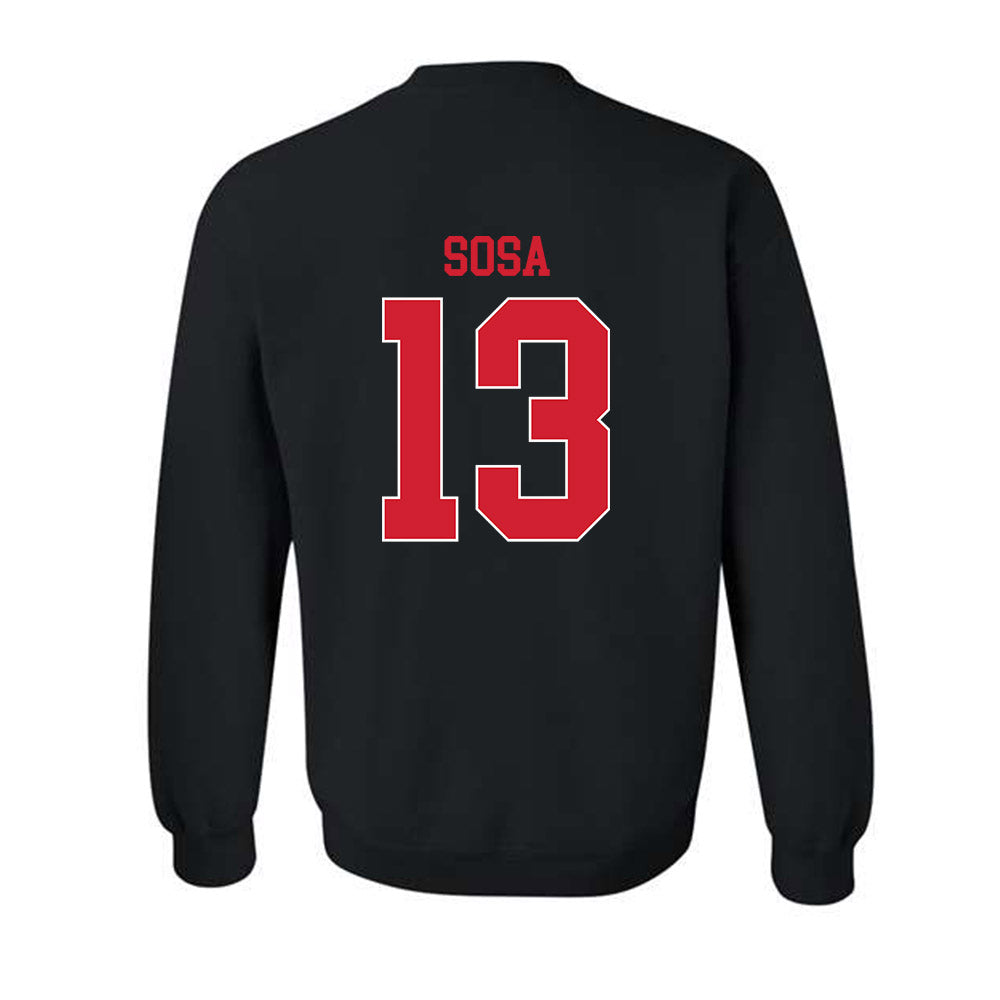 NC State - NCAA Baseball : Alex Sosa - Crewneck Sweatshirt Sports Shersey