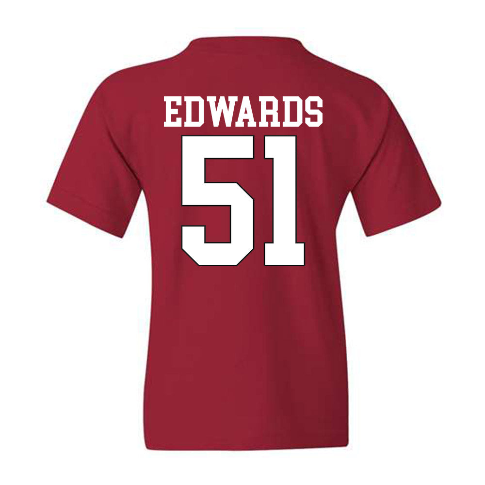 NC State - NCAA Softball : Bailey Edwards - Youth T-Shirt Sports Shersey