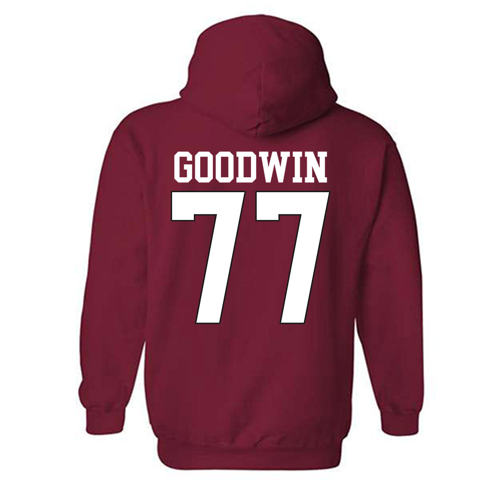 NC State - NCAA Softball : Hannah Goodwin - Hooded Sweatshirt Sports Shersey