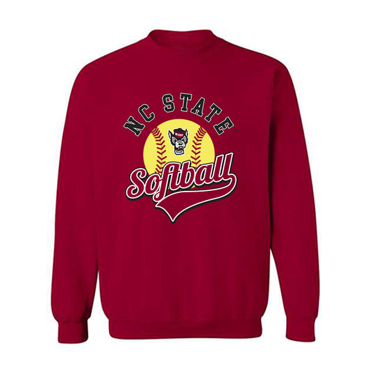NC State - NCAA Softball : Teagan Thrunk - Sports Shersey Crewneck Sweatshirt