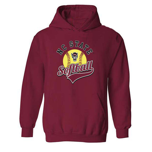 NC State - NCAA Softball : Kamryn Munson - Sports Shersey Hooded Sweatshirt