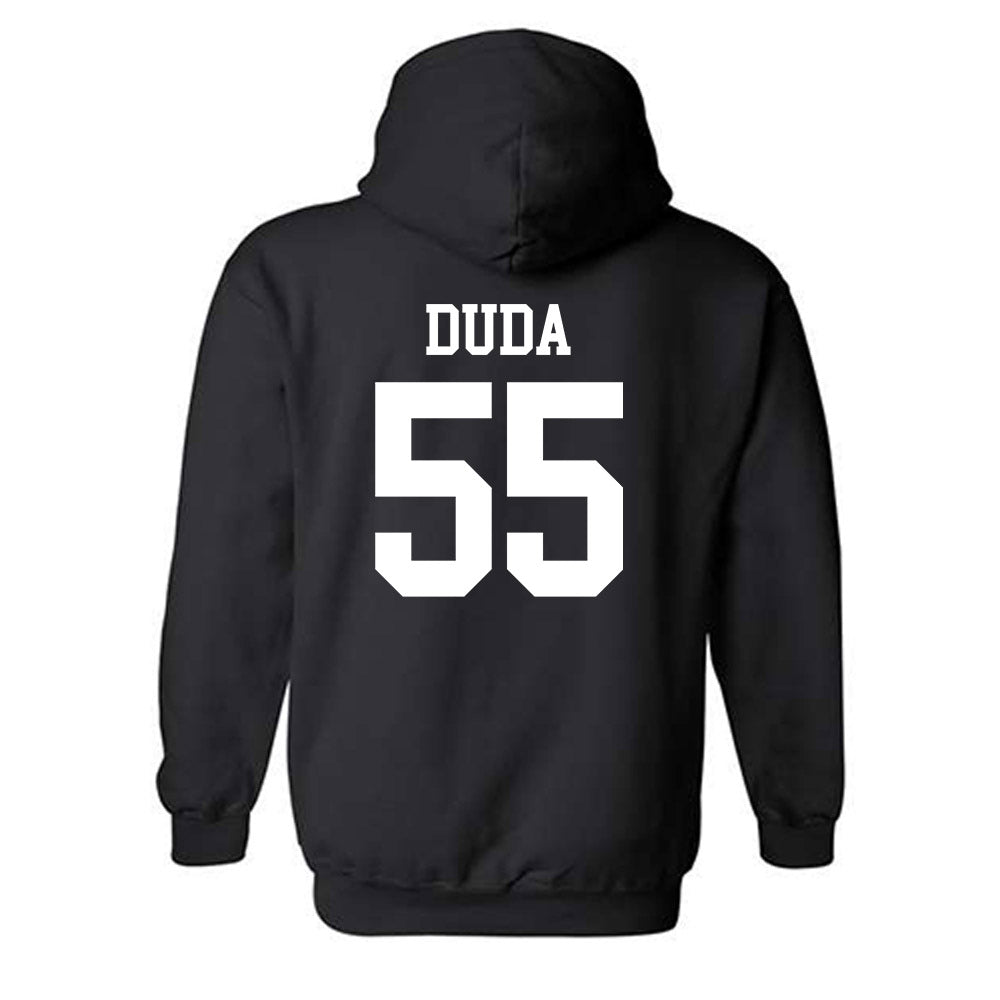 Nebraska - NCAA Football : Ethan Duda - Generic Shersey Hooded Sweatshirt-1