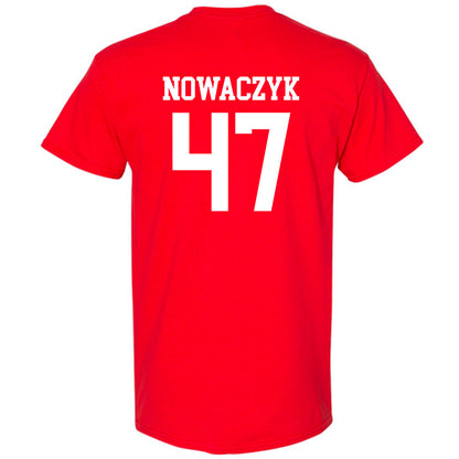 Nebraska - NCAA Baseball : Colin Nowaczyk - Sports Shersey T-Shirt-1