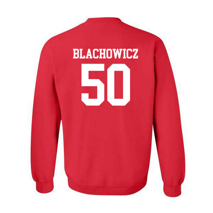 Nebraska - NCAA Baseball : Gavin Blachowicz - Sports Shersey Crewneck Sweatshirt-1