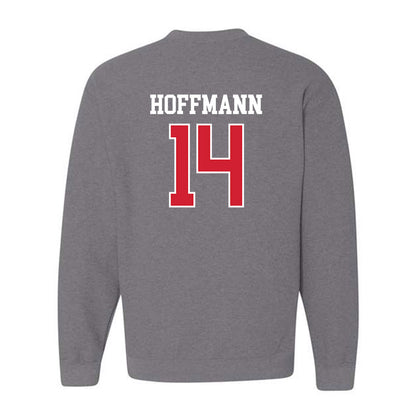 Nebraska - NCAA Softball : Kacie Hoffmann - Sports Shersey Crewneck Sweatshirt-1