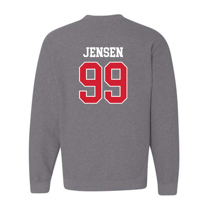 Nebraska - NCAA Softball : Alexis Jensen - Sports Shersey Crewneck Sweatshirt-1