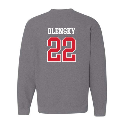 Nebraska - NCAA Softball : Caitlin Olensky - Crewneck Sweatshirt Sports Shersey