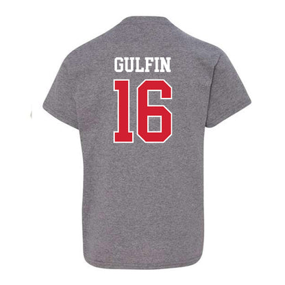 Nebraska - NCAA Softball : Elisa Gulfin - Youth T-Shirt Sports Shersey