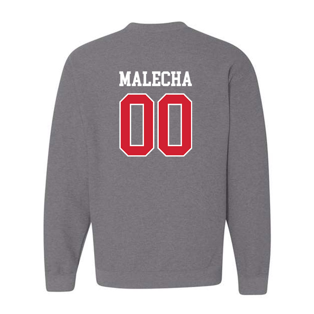 Nebraska - NCAA Softball : Mckinley Malecha - Sports Shersey Crewneck Sweatshirt