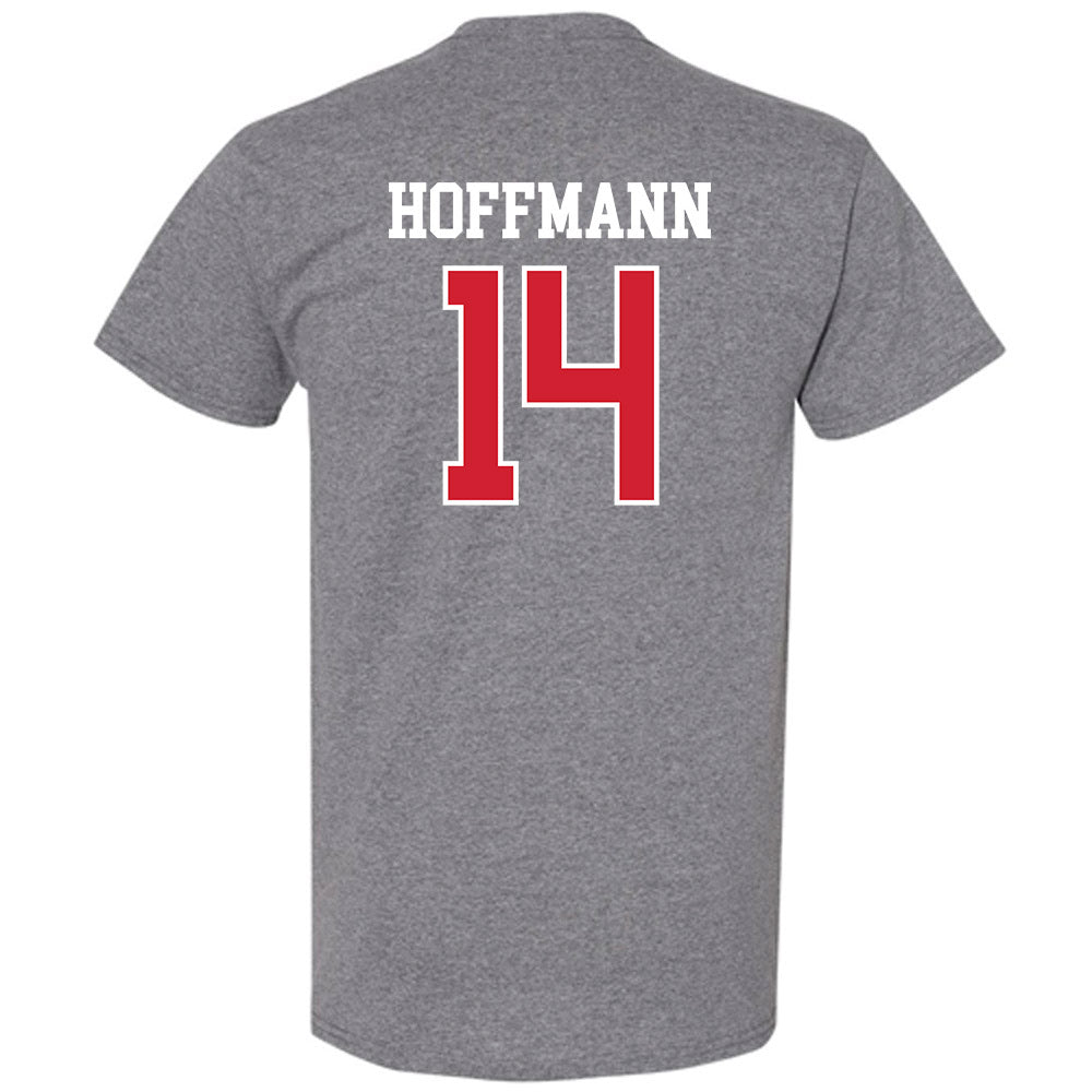 Nebraska - NCAA Softball : Kacie Hoffmann - Sports Shersey T-Shirt-1