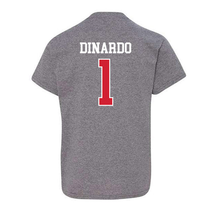 Nebraska - NCAA Softball : Olivia DiNardo - Sports Shersey Youth T-Shirt-1