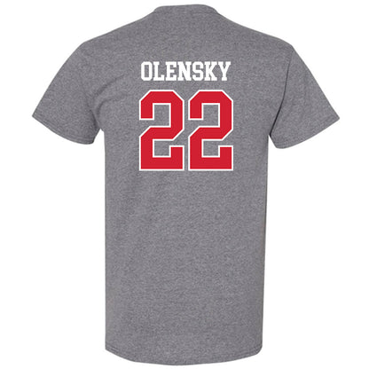 Nebraska - NCAA Softball : Caitlin Olensky - T-Shirt Sports Shersey